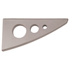 Spur Shelving Support MDF Shelf Bracket - 3.5"x 6.5" - Silver Effect