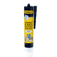 Stanley Bath & Shower Anti Mould Silicone - White - 300ml