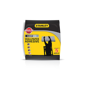 Stanley Wallpaper Paste Adhesive Powder - Up to 5 Rolls