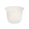 Stewart Garden Plastic Plant Pot - White - 17.5cm