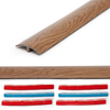 Stikatak Floor Pro Laminate Floor Threshold - Walnut Effect - 1.8m