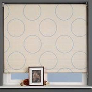 Sunflex Internal Roller Window Blind - Douro Blue - 90cm x 168cm
