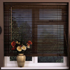 Sunflex Venetian Blinds - Real Wood Teak - 135 x 160cm