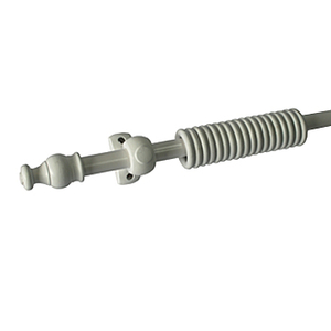 Swish 23mm White Solid Wooden Curtain Pole - 180cm