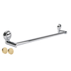 Triton Metlex Athens 24" Single Arm Towel Rail - Chrome/Gold