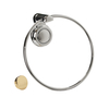 Triton Metlex Athens Bathroom Towel Ring - Chrome