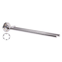 Triton Metlex Atrale 15" Swing Arm Towel Rail - Chrome