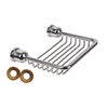 Triton Metlex Duo Bathroom Soap Dish Basket - Chrome