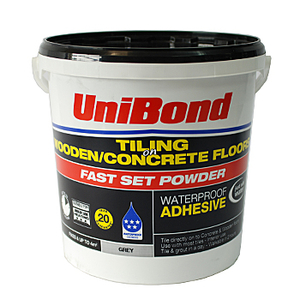 Unibond Adhesive Tiling on Wooden/Concrete Floors 11kg