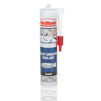 UniBond Shower Bathroom & Kitchen Sealant - Black - 300ml