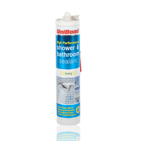 UniBond Shower & Bathroom Sealant - Ivory - 280ml
