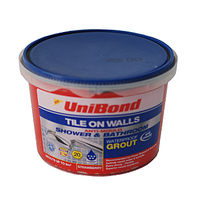 Unibond Tile Grout - Waterproof - Strawberry Red - 1.5kg