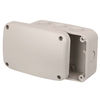 Weatherproof Outdoor Electrical Cable Junction Box - Grey - IP66
