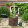 Willow Bean & Pea Garden Patio Planter