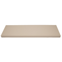 Winther Browne Fire Hearth - Cream - 376 x 1212mm