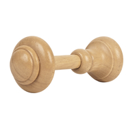 Wooden Curtain Holdback - Natural