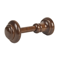 Wooden Curtain Holdback - Walnut
