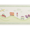 Zoffany Border Wallpaper - Toot Town Green - CWP02002