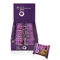 Traidcraft Double Chocolate Chunk Fair Trade Cookies CDU (24x44g)