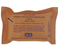 BCB Field Dressing and Bandages Kit (Small/10cmx19cm) (Small/10cmx19cm)