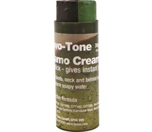 BCB Two Tone Camo Face Cream 30g (Black and Green) (Black and Green)
