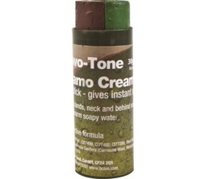 BCB Two Tone Camo Face Cream 30g (Brown and Green) (Brown and Green)