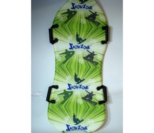Bex Sport Snow Foam Sledge - Star Lime 118 cm (118cm)