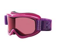 Bolle Amp Junior Ski Goggles (Vermillon Lens Pink Smiley Frame) (Pink Smiley Frame)