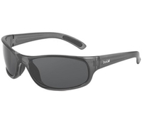 Bolle Anaconda Jr Sunglasses (Smoke Lens Shiny Crystal Smoke Frame) (Shiny Crystal Smoke)