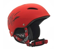 Bolle B-Style Ski Helmet (Soft Red Graffiti 54-58cm) (Soft Red Grafiti (54-58cm))