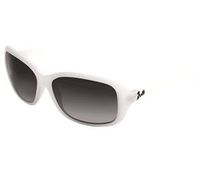 (**)Bolle Molly Sunglasses (TNS Dark Gradient Lens Satin White Frost Frame) (Satin White Frost)