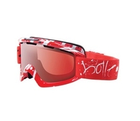 Bolle Nova Ski Goggles (Vermillon Gun Lens Red Graffiti Frame) (Red Graffiti Frame)