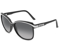 Bolle Phoebe Sunglasses (Smoke Gradient Lens Black Frame) (Black Frame)