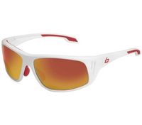 (?)Bolle Rainier Sunglasses (TNS Fire Lens Shiny White Frame) (0.6L)