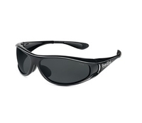 Bolle Spiral Sunglasses (Polarized Smoke Lens Shiny Black Frame) (Shiny Black)