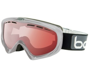 Bolle Y6 OTG Ski Goggles (Citrus Dark Lens Shiny White Frame) (Shiny White Frame)
