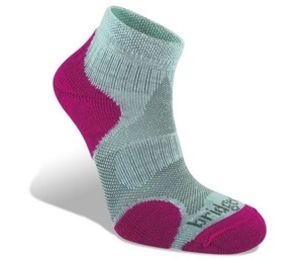 Bridgedale Womens Coolfusion Multisport (Grey/Raspberry Medium) (Medium UK 5-6.5)