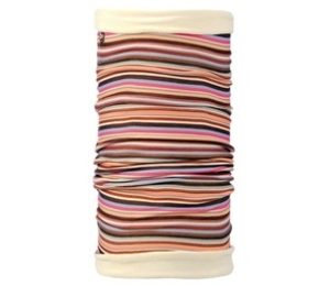 Buff Polar Reversible Striplan/Champagne Headwear (Striplan Champagne)