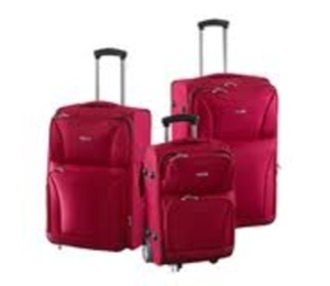 Caribee Advance Luggage Set (Red) (Red)