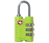Caribee Citadel TSA Luggage Lock (Lime Green) (Lime Green)