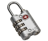 Caribee Citadel TSA Luggage Lock (Silver) (Silver)