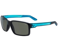 Cebe Dude Sunglasses (Matt Black/Crystal Blue Frame 1500 Grey Lens) (Cebe Dude Sunglasses (Matt Black/Crystal Blue Frame 1500 Grey Lens))