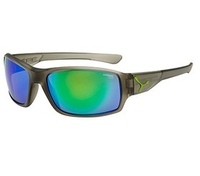 Cebe Haka Sunglasses (1500 Green FM Lens Matt Translucide Grey Frame) (1500 Green FM Lens Matt Translucide Grey Frame)