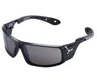 Cebe Ice 8000 Sunglasses (1500 Grey AR Flash Mirror Lens Shiny Black Frame) (1500 Grey AR Flash Mirror Lens Shiny Black Frame)