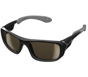 (?)Cebe Ice Sunglasses (Shiny Black/Grey with 4000 Grey Mineral AR Lens) (black)