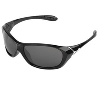 Cebe Jackal Sunglasses (Shiny Black 1500 Polarized) (Cebe Jackal Sunglasses Shiny Black (1500 Polarized))