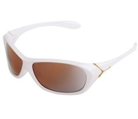 Cebe Jackal Sunglasses (Shiny White/Matt Gold 1500 Brown) (Cebe Jackal Sunglasses Shiny White/Matt Gold (1500 Brown))