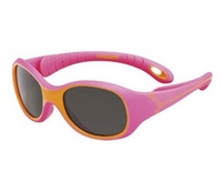 Cebe S Kimo 1 to 3 Yrs Kids Sunglasses (2000 Grey Lens Fuchsia Orange Frame) (2000 Grey Lens Fuchsia Orange Frame)