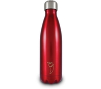 (~)Chillys Bottles 260ml Double Walled Vacuum Bottle (Red) (Red)