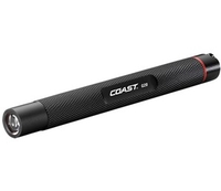 (~)Coast 2xAAA Black Aluminium 36 Lumens Max Beam Inspection Pen Torch (Gift Box)